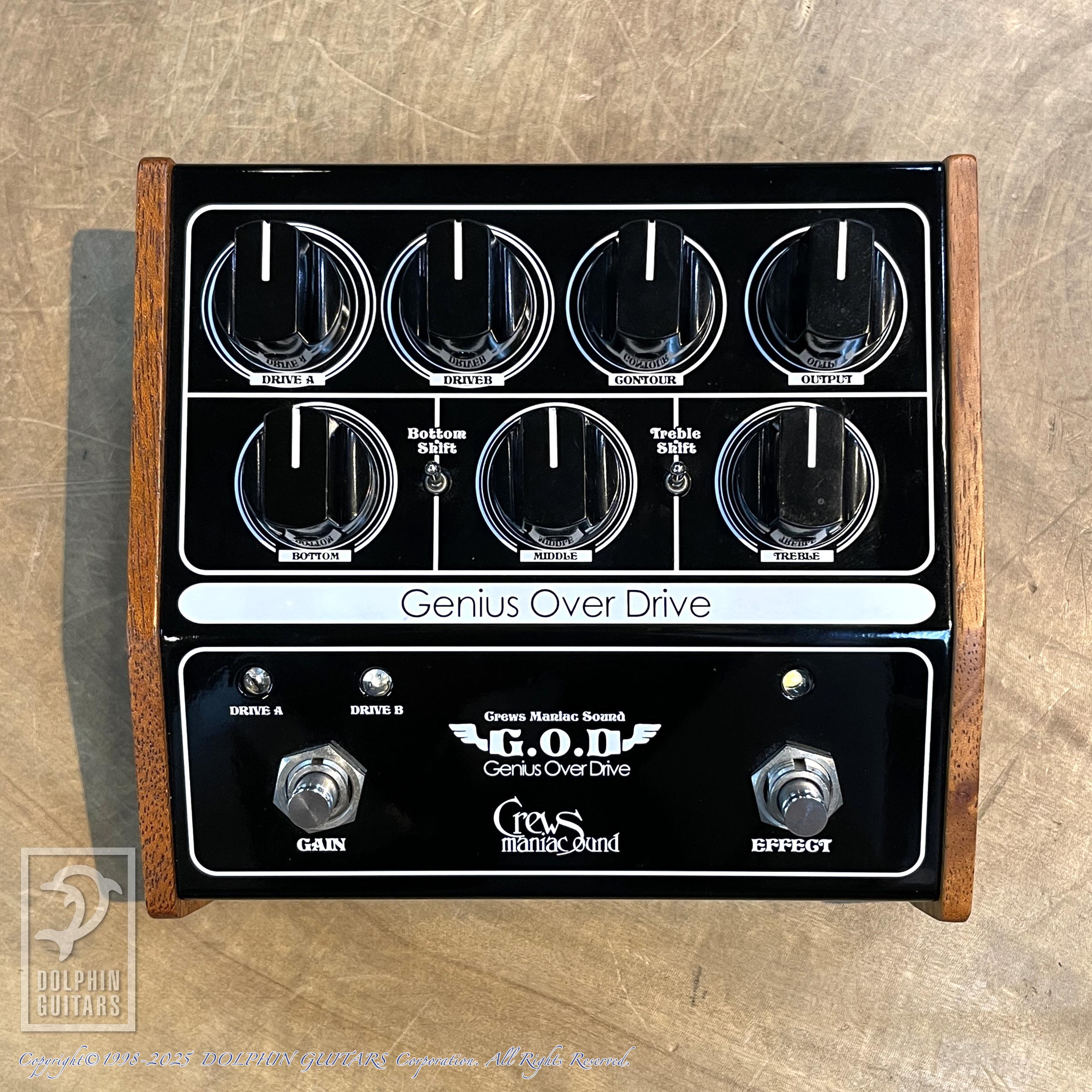 CREWS G.O.D Genius Over Drive|ドルフィンギターズ